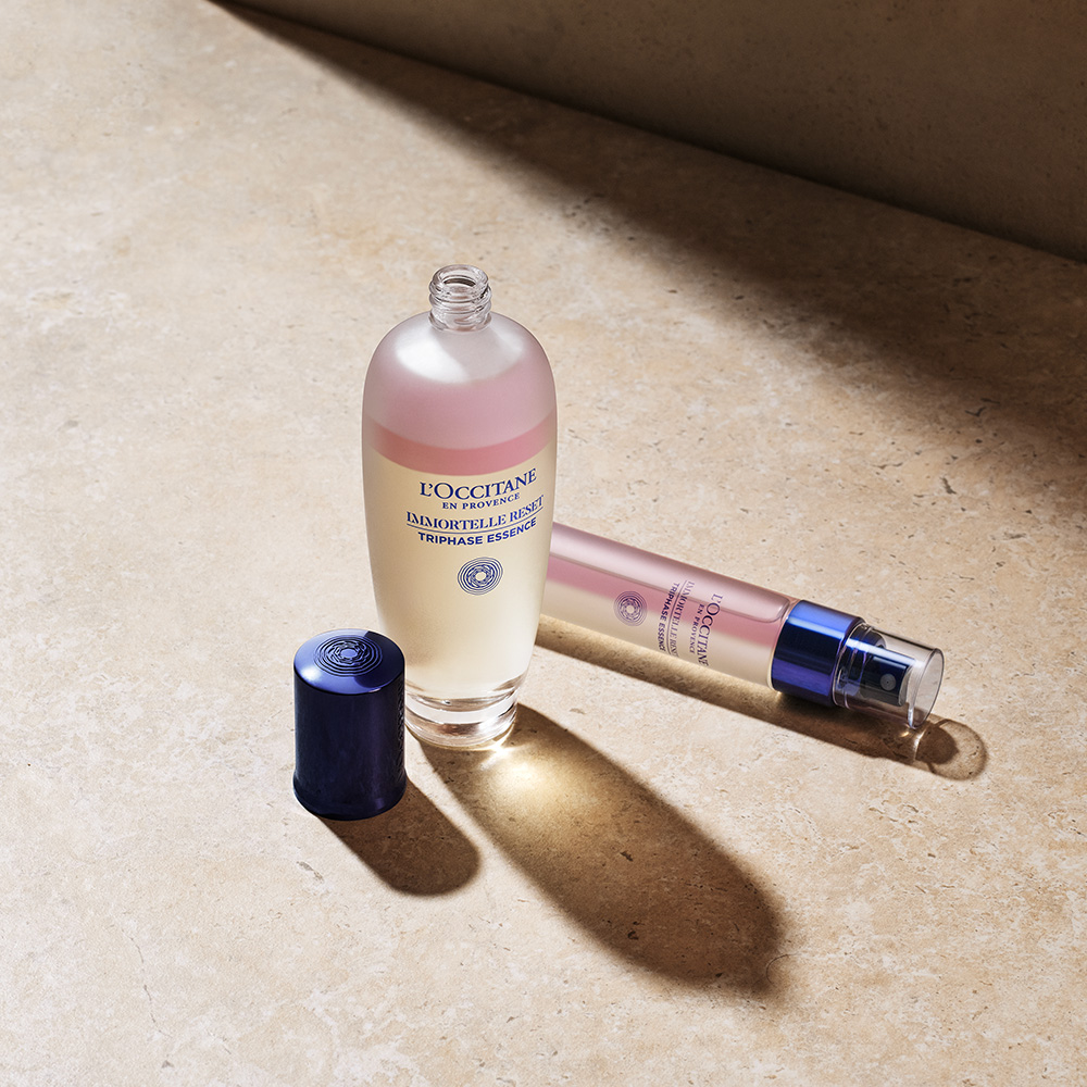 Essência Facial Trifásica Immortelle Reset 50mL | L'Occitane en